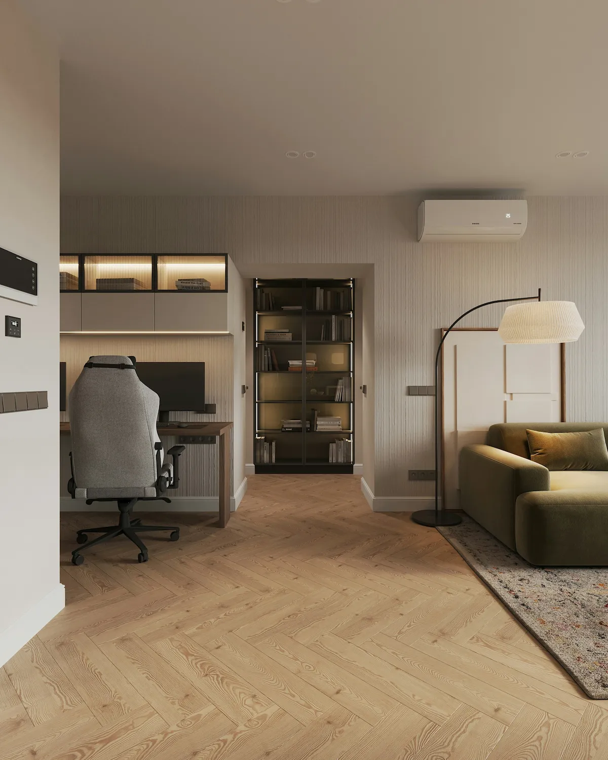 Studio apartment redesign by Nap's Interior Decor